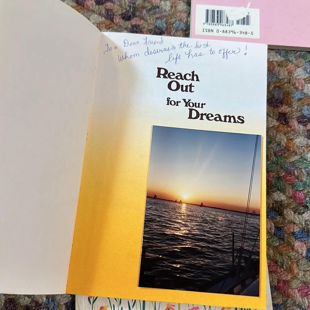 3 Vintage Blue Mountain Arts Poetry Gift Books Sister Mother Dreams 80s 90s